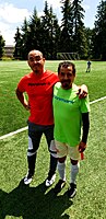 With dad